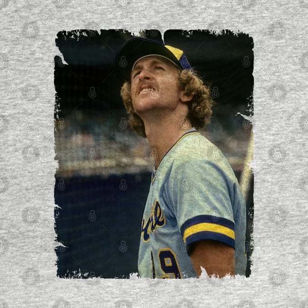 Robin Yount in Milwaukee Brewers by PESTA PORA